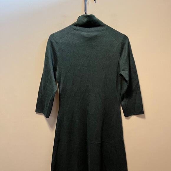 Peruvian Connection Marianna‎ Dress Alpaca Silk Blend Size Small Green - Picture 5 of 7